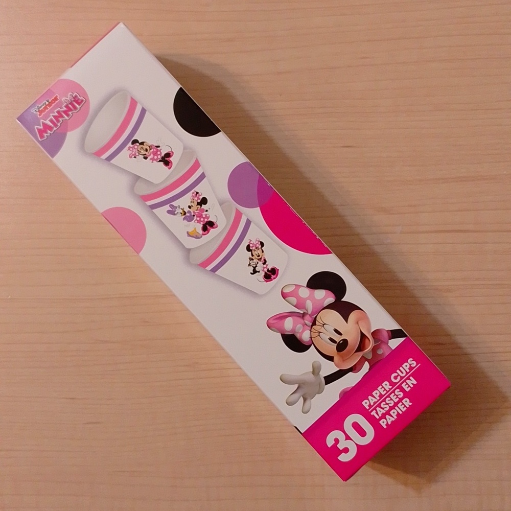*2/$10* Disney Minnie Mouse Paper Cups - 30 Pack